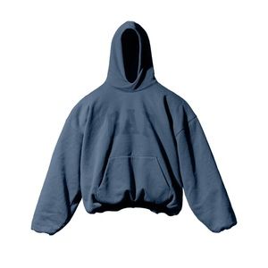 Yeezy Gap Balenciaga Dove Hoodie Navy Size Medium